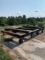 (2) HEAVY DUTY ROLLING CARTS, 15' X 11' X 26''