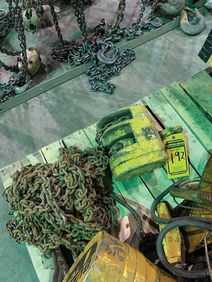 1-TON BUDGIT MANUAL CHAIN HOIST