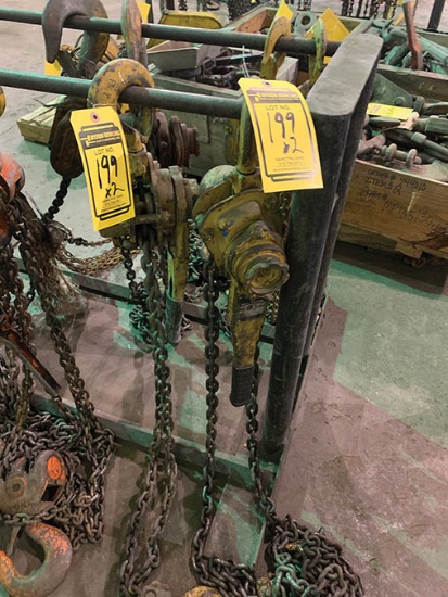 (2) 3-TON COME-A-LONGS