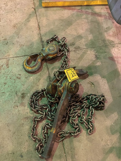 (3) 1/2-TON COME-A-LONGS AND (1) 6-TON COME-A-LONG