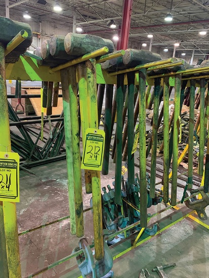 (4) ASSORTED SLEDGE HAMMERS