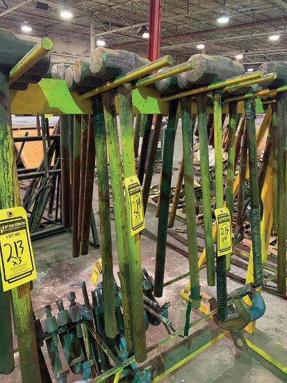 (3) ASSORTED SLEDGE HAMMERS