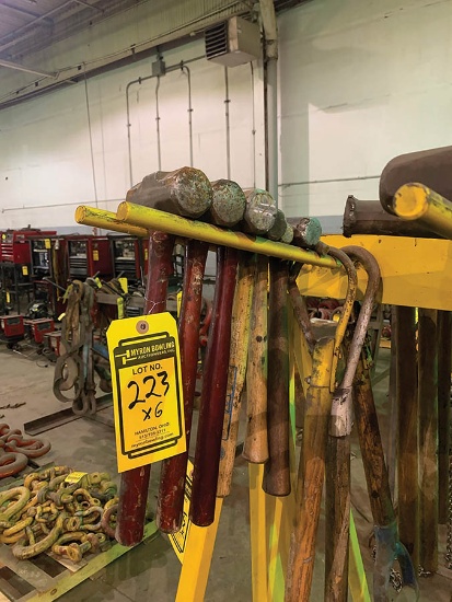 (6) ASSORTED HAMMERS