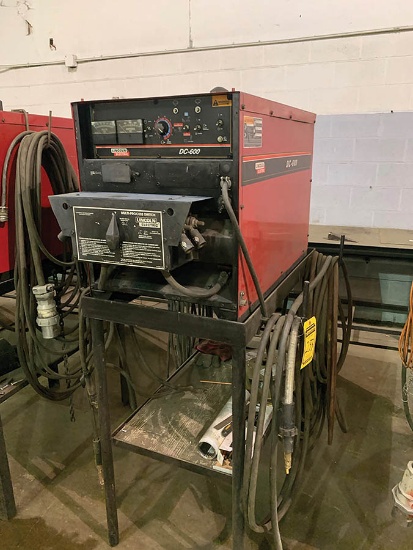 LINCOLN DC-600 WELDING POWER SOURCE, MODEL: 11336, S/N U1070704362