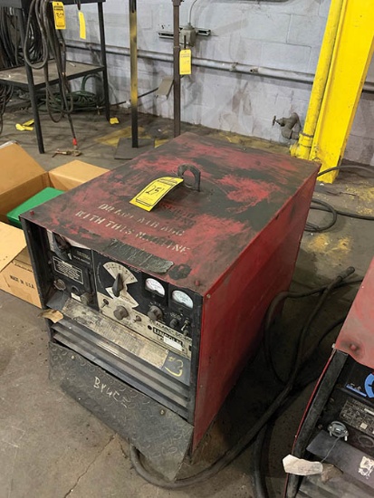 LINCOLN DC-400 WELDING POWER SOURCE, MODEL: SPLB975-90, S/N 742029