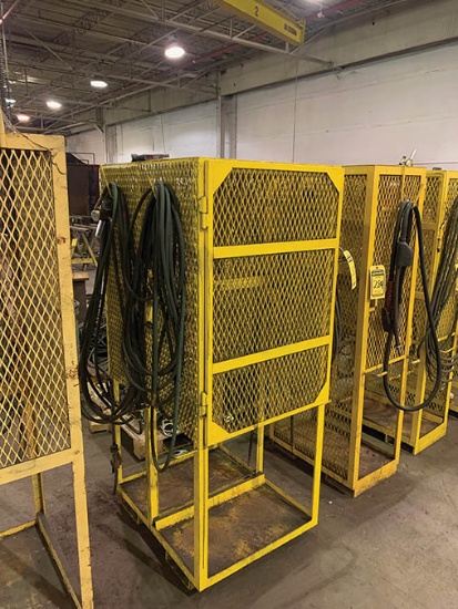 PORTABLE OXY-ACETYLENE CAGE W/ FORK HOLES