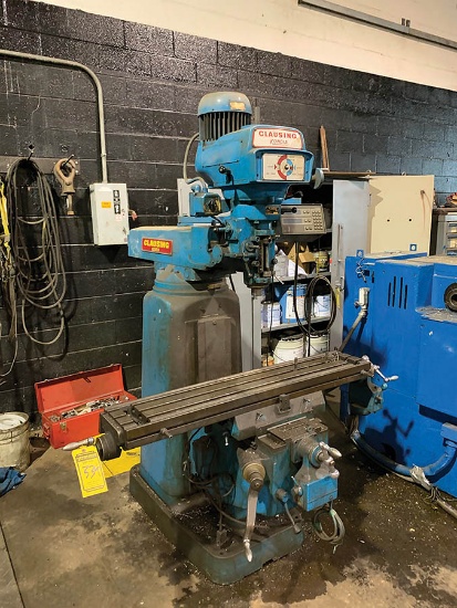 CLAUSING KONDIA FV-1, VERTICAL MILLING MACHINE, S/N V-581, 60-4,000 RPM CAP., ACU-RITE MILL MATE