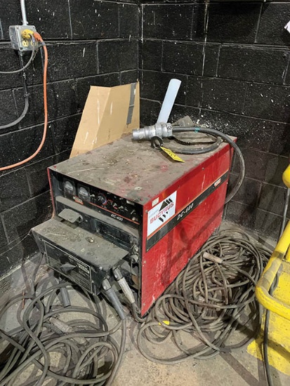 LINCOLN DC-600 WELDING POWER SOURCE, MODEL: 10588