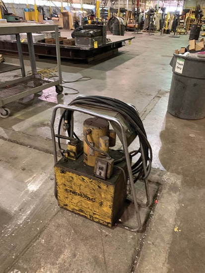 ENERPAC HYDRAULIC PUMPING UNIT, 10K PSI MAX