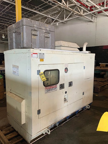 BHASKAR 2006 DIESEL POWERED GENERATOR, 480V OUT PUT, MODEL: BBPLAKG1201WC, 75DB NOISE OUTPUT,