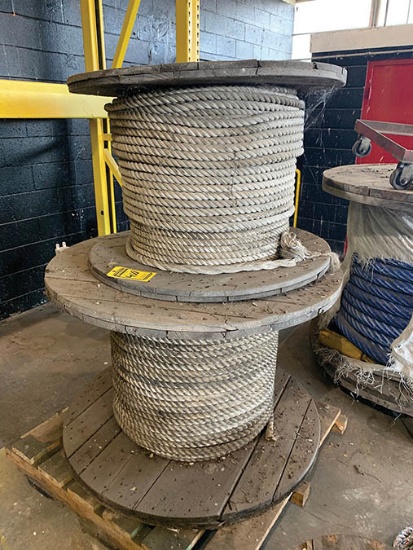(2) SPOOLS OF COTTON ROPE