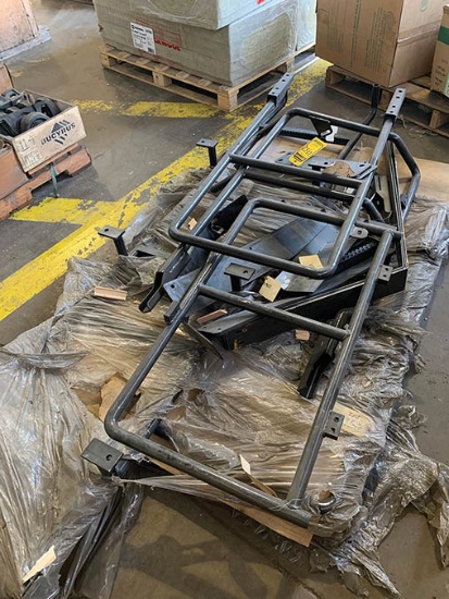 DISASSEMBLED LADDER AND GUARD FOR CAT MACHINES