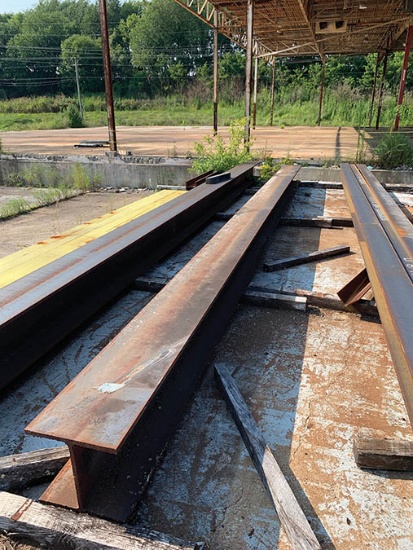 STEEL 15'' X 1'', I-BEAM, 25'