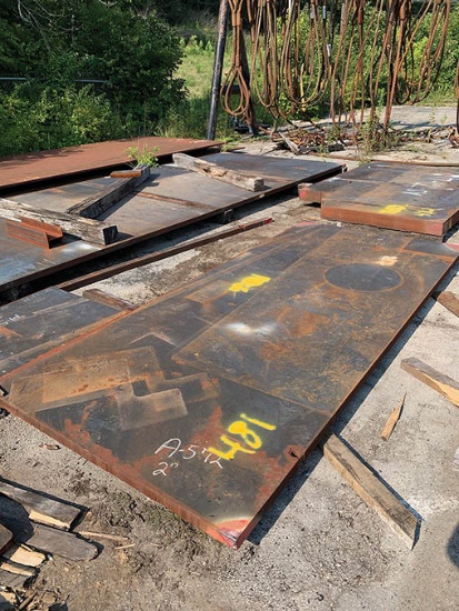 STEEL PLATE, 11' X 5' X 2''