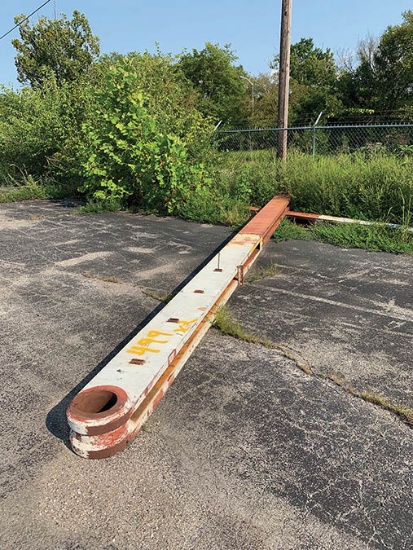 (2) STEEL PIVOT ARMS