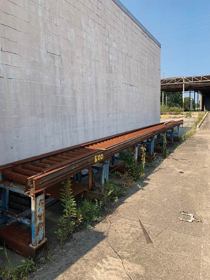 35' HEAVY DUTY ROLL OFF CONVEYOR