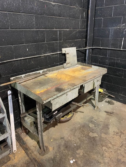 (2) STEEL TOP WELDING TABLES