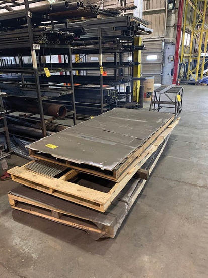 ASSORTED STEEL PUNCH PLATE AND STAINLESS PLATE