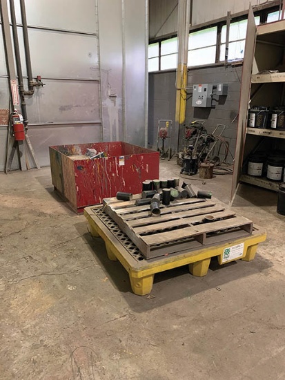 (2) SPILL CATCH PALLETS