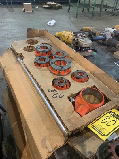 RIDGID HAND HELD PIPE THREADER