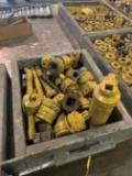 ASSORTED HEAVY DUTY EXTENSIONS, SWIVELS, AND ADAPTERS