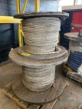 (2) SPOOLS OF COTTON ROPE