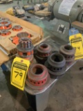 ASSORTED PIPE THREADING DIES