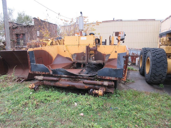 BLAW-KNOX PF 5510 PAVER, 76 X 120 LOAD HOPPER, 120'' SCREED PLATE, CUMMINS ENGINE, 1,938 HRS., S/N