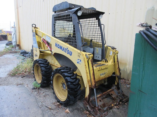 KOMATSU SK1020T SKID STEER, ENGINE POWER: 63.8, MASS:4500 KG., S/N 37CTF00182, PIN#