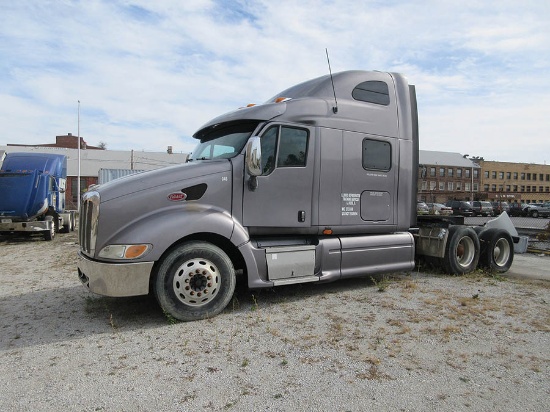 2006 PETERBILT 387 T/A SLEEPER CAB TRACTOR, VIN# 1XP7DB9X57D666-190, A/T, AIR RIDE SUSPENSION