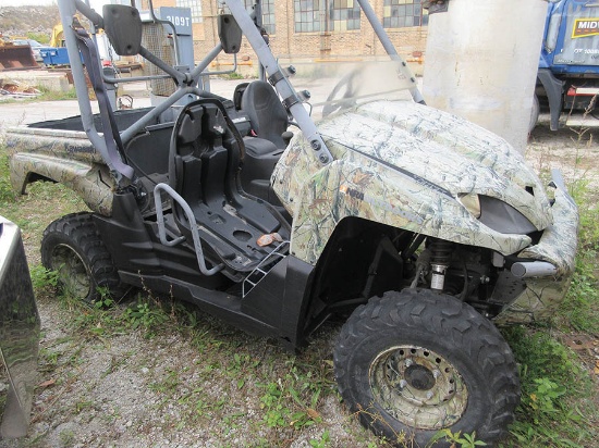 KAWASAKI TERYX 750 SIDE-BY-SIDE ALL-TERRAIN VEHICLE W/DUMP BED