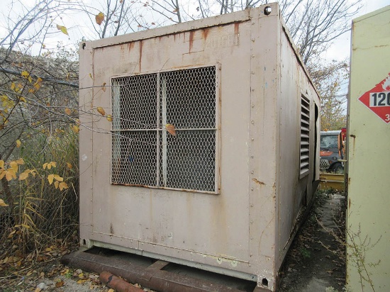 MARATHON ELECTRIC MAGNA ONE GENERATOR, MODEL 502FDR8052GG-6416 W, S/N LK-94673, 16 CYL. DETROIT DIE