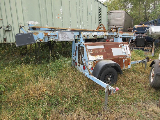 2004 GENIE TLM-4000N LIGHT PLANT ENGINE, S/N 4DZXL00.9042
