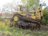 CATERPILLAR D11N DOZER, SINGLE TOOTH RIPPER ATTACHMENT (NO TOOTH), 32'' TRACKS, 240'' BLADE, 97,
