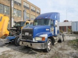 1998 MACK 613 MAXICRUISE T/A SLEEPER CAB TRACTOR, VIN# 1M1AA12Y7WW087802, 600,465 MILES, MAXI TORQUE