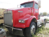 KENWORTH TA800 T/A DAY CAB TRACTOR, VIN# J510275, EATON FULLER 10-SPEED TRANS., 610,815 MILES, AIR