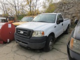 2006 FORD F-150 PICK-UP TRUCK, EXTENDED CAB, 8' BED, 4X4, A/T, 4.6 L. V-8 ENGINE, VIN#