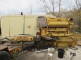 CATERPILLAR D349 16-CYL. DIESEL ENGINE ON SKIDABLE STAND