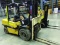 2004 YALE 11,000 LB. FORKLIFT, MODEL GLP110MJNGBE091, S/N E813V025063, 6,335 HOURS, PNEUMATIC TIRES