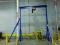 GORBEL 4,000 LB. CAPACITY GANTRY, W/ KONECRANE 1-TON ELECTRIC HOIST