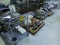 (6) PALLETS & (2) ROLLING CARTS OF ASSORTED DRYER RELATED EQUIPMENT