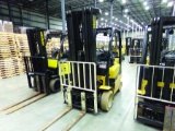 2009 YALE 5,000 LB. FORKLIFT, MODEL GLC050VXNGSQ096, S/N A910V17741J, 8,801 HOURS, 3' 6'' FORKS, 4-S