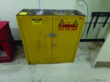 JUST RITE 30-GAL. CAPACITY FLAMMABLE CABINET, S/N 25300