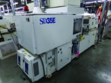 2002 SUMITOMO SD35E MOLDING MACHINE, 200 V., 3-PHASE, MOWE 0498