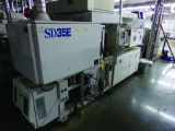 2002 SUMITOMO SD35E MOLDING MACHINE, 200 V., 3-PHASE, MOWE 0657, PARTS MISSING