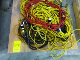 PALLET OF EXTENSION CORDS