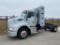 2013 KENWORTH T440 TRACTOR, SINGLE AXLE, DAY CAB, COMPRESSED NATURAL GAS (CNG), CUMMINS ISLG 320 CNG