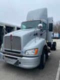 2013 KENWORTH T440 TRACTOR, SINGLE AXLE, DAY CAB, COMPRESSED NATURAL GAS (CNG), CUMMINS ISLG 320 CNG