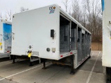 2005 MICKEY BEVERAGE TRAILER, SINGLE AXLE, 14-BAY, VIN 5CWRA29105H057044, UNIT 130