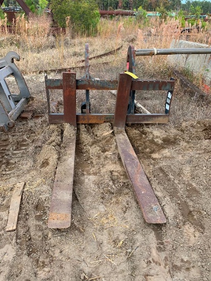 CATERPILLAR WHEEL LOADER FORKS, 5'